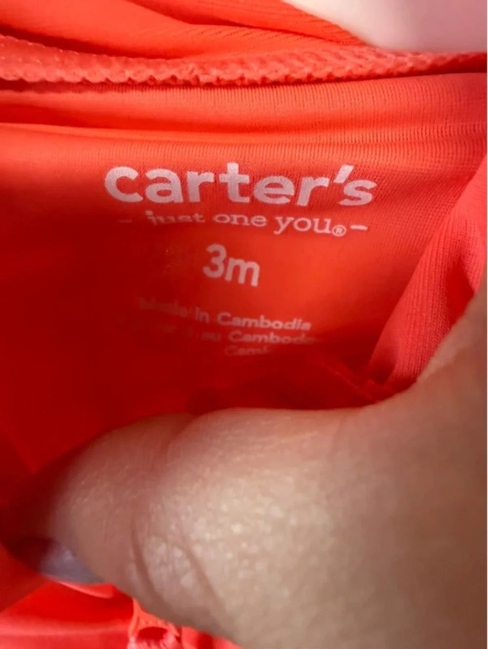 Carters 3 months swim set